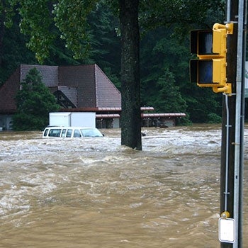 Flooded Street | Accelerated Corps Water Management System Deployment Campaign