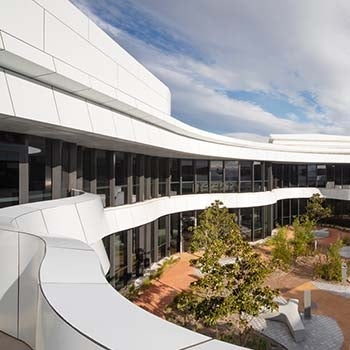 Air 5428 Pilot Training System courtyard walkway HDR