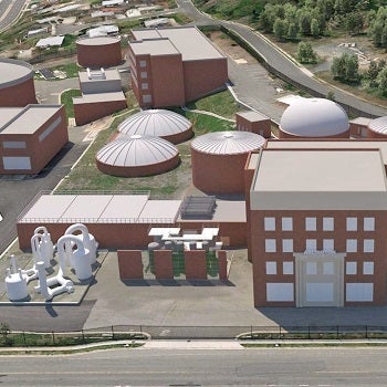 Rendering of Arlington Water Pollution Control Plant