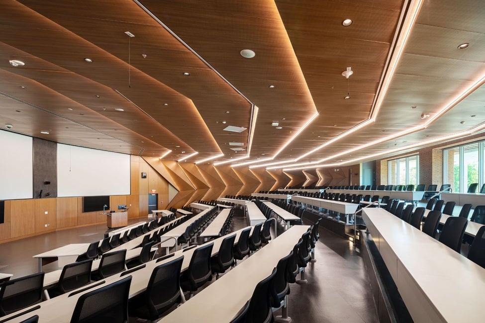 Brendan Iribe Center for Computer Science and Engineering lecture hall