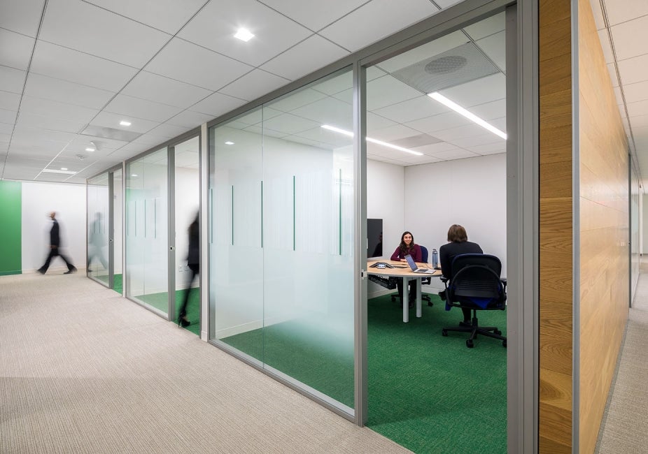 Bristol-Myers Squibb Module E Office Renovation Green Conference