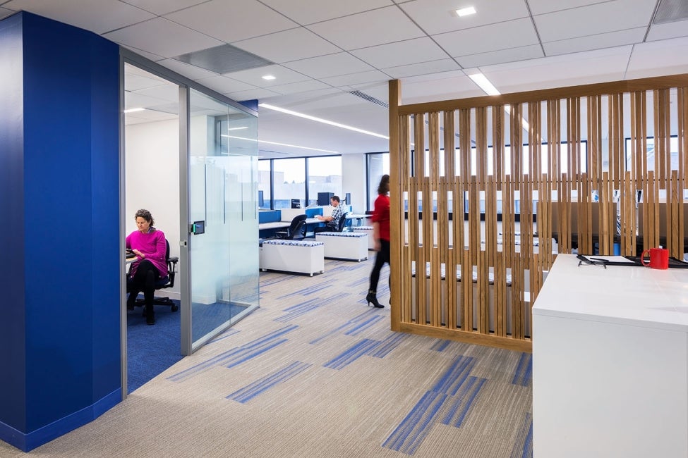 Bristol-Myers Squibb Module E Office Renovation Interior