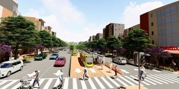 multi-modal grand boulevard concept