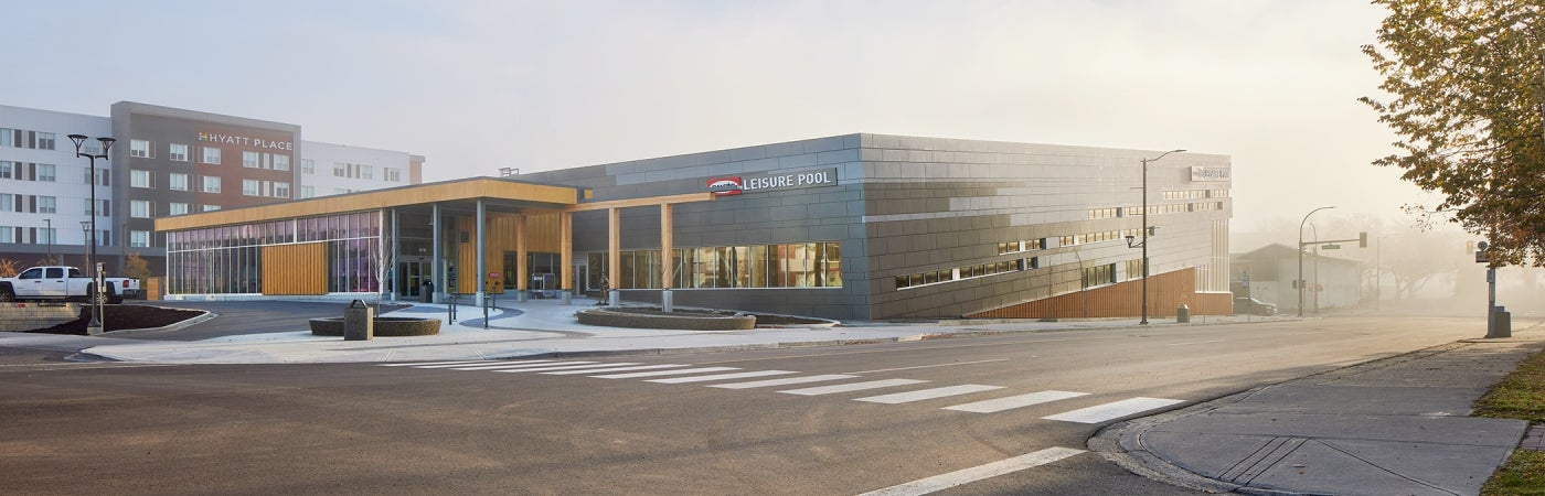 Canfor Leisure Pool Exterior Streetview