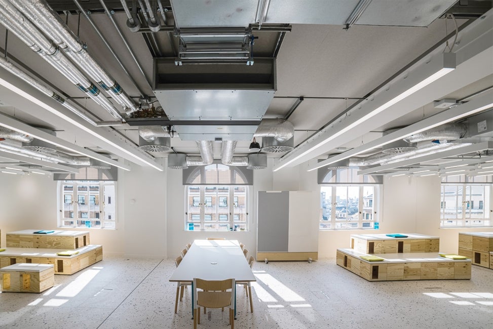 Interior of 80 Strand, London office