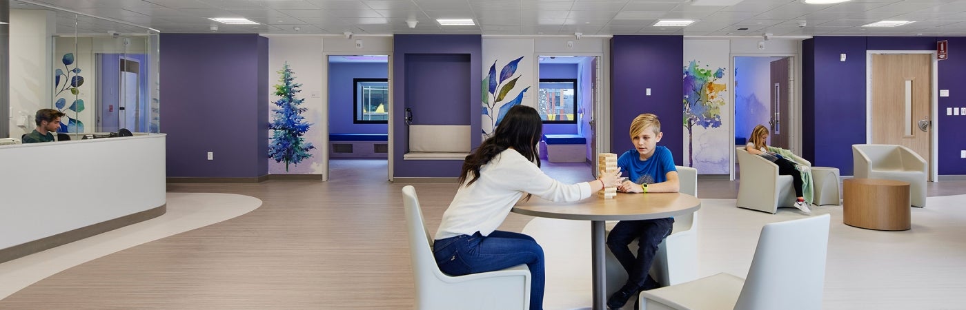 Children's Minnesota Inpatient Mental Health Unit Lobby