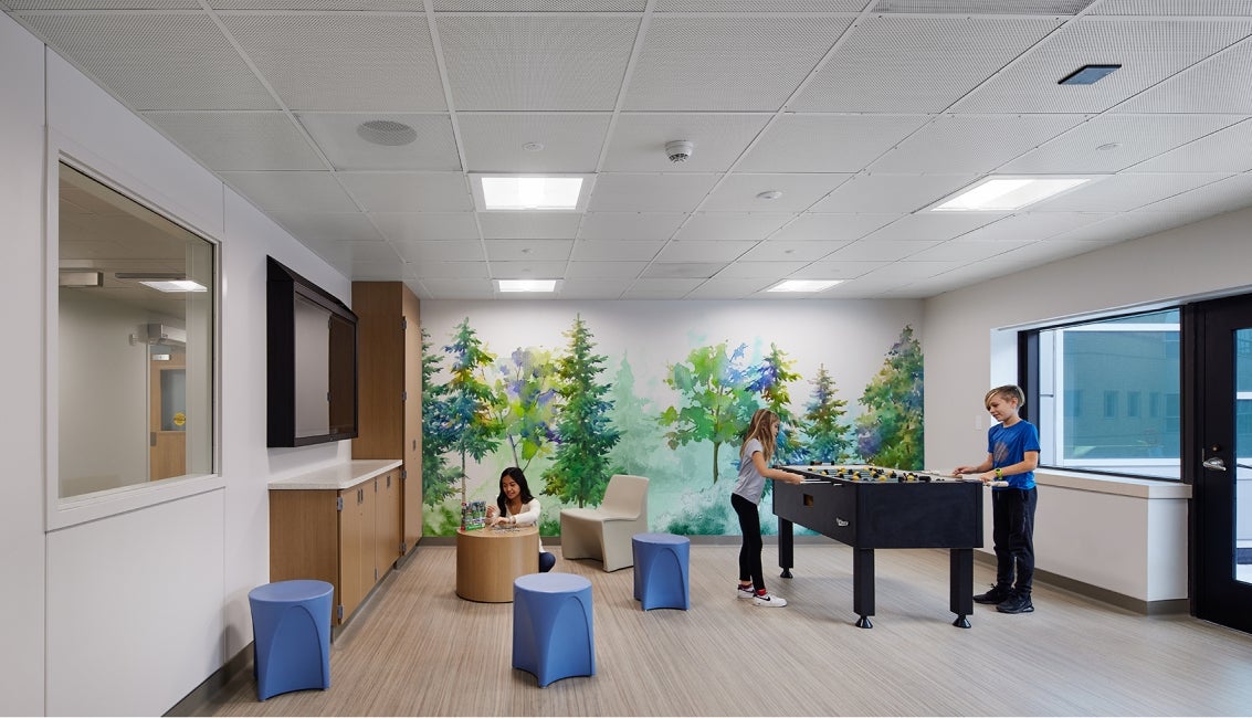 Children's Minnesota Inpatient Mental Health Unit Play Room