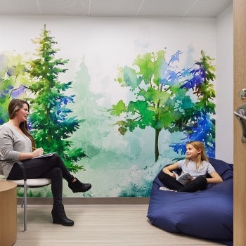 Children's Minnesota Inpatient Mental Health Unit Therapy Room