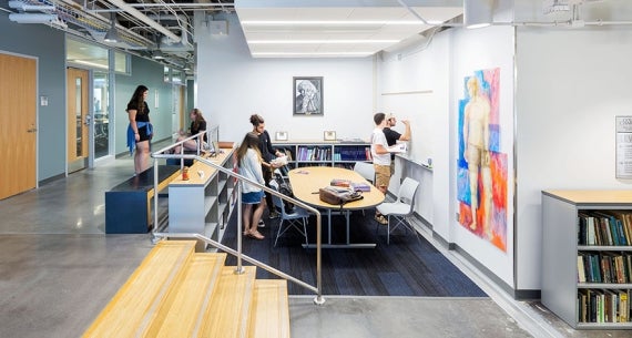 photo of college of charleston rita holling center student study space