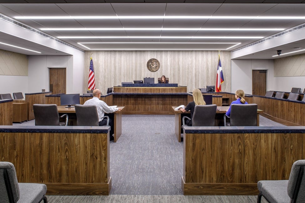 Comal County Landa Annex Courtroom 