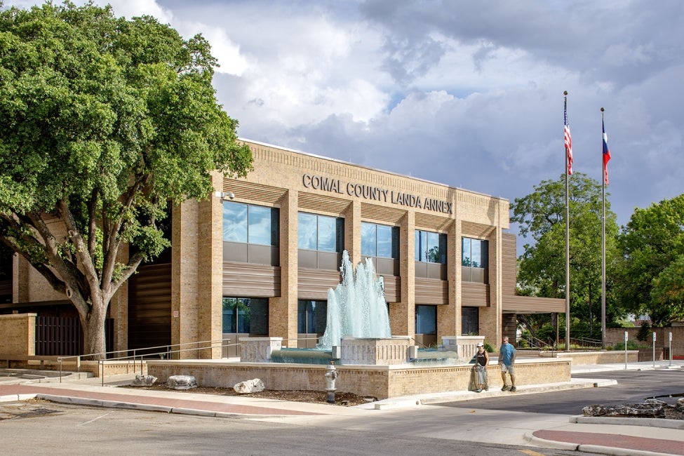 Comal County Landa Annex Fountain