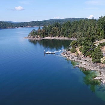 Decatur Island Aerial