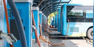 electric buses charging