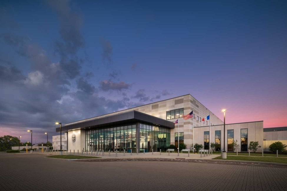 Franklin County Corrections at Dusk