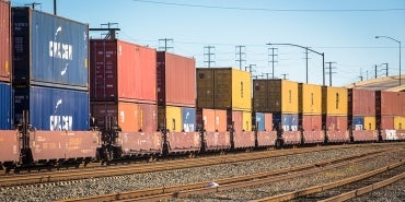 freight railyard