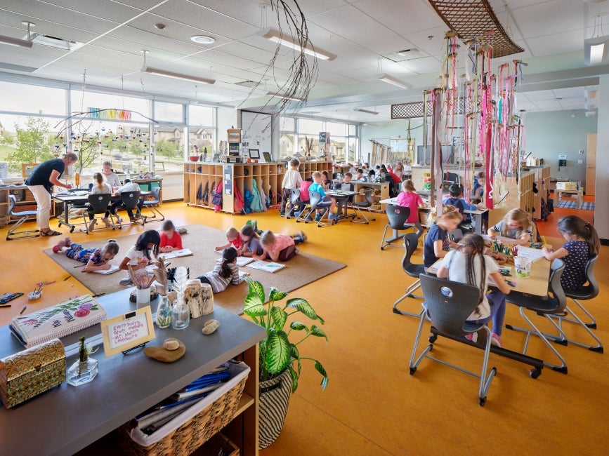 Griffith Woods School Classroom