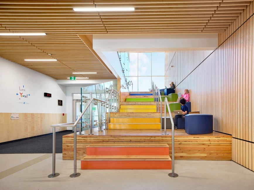 Griffith Woods School Stairway