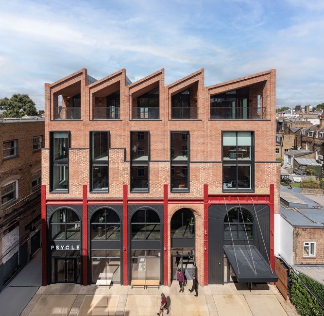 External shot of Ice Factory, London.