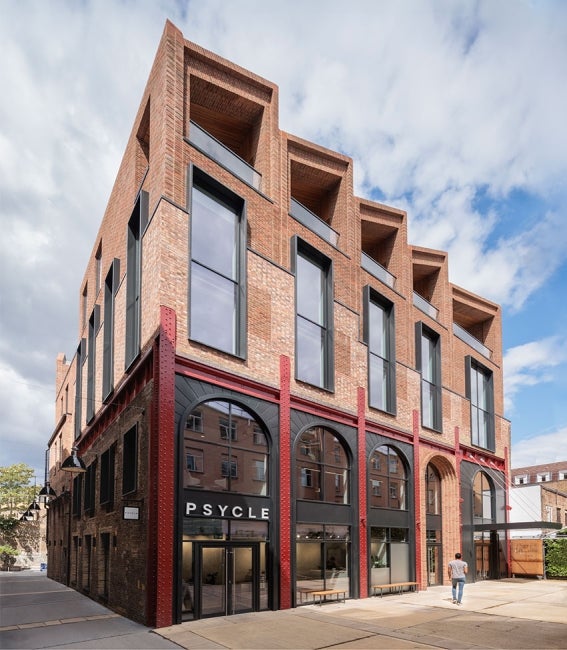 External shot of Ice Factory, London.