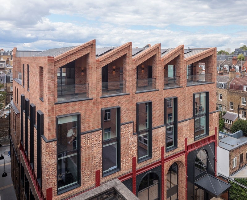 External shot of Ice Factory, London.