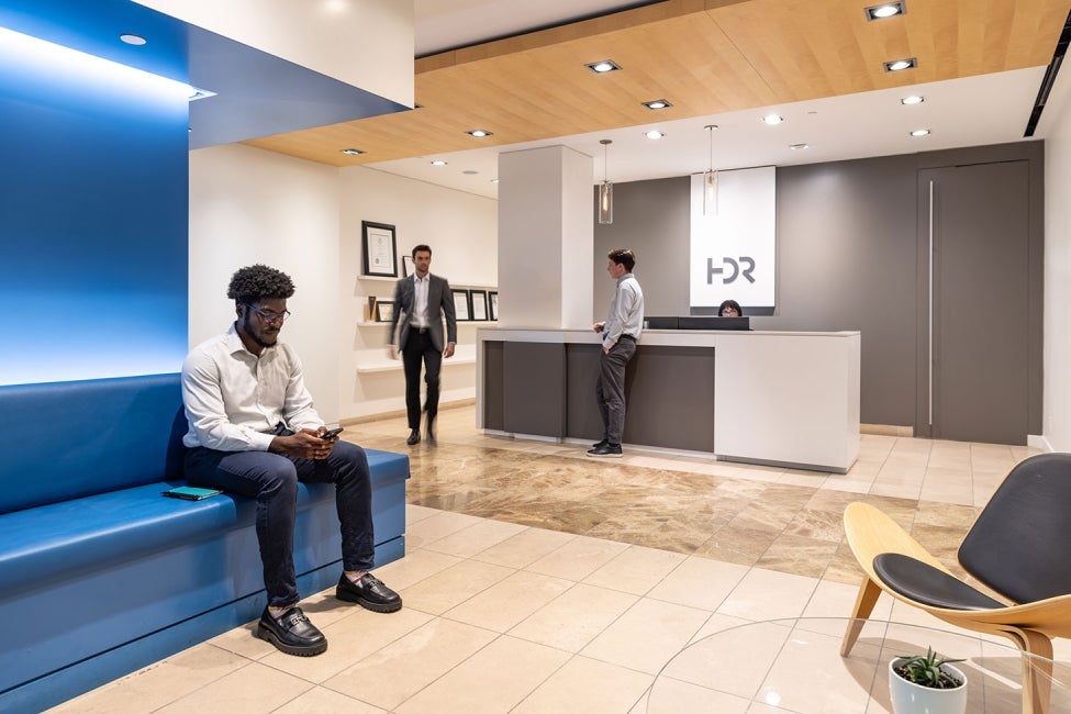 Employees in HDR's Toronto office