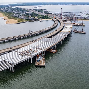 south trestles of hampton roads bridge-tunnel