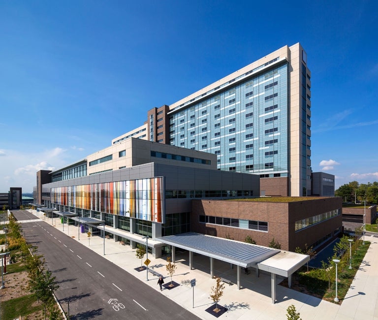 Humber River Hospital - exterior portals