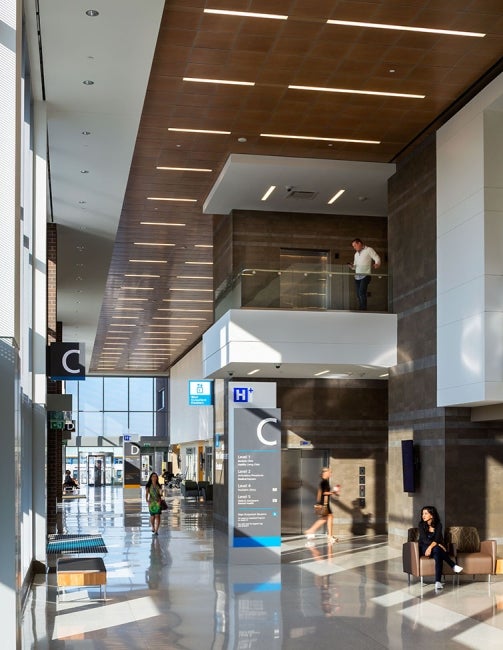 Humber River Hospital - atrium