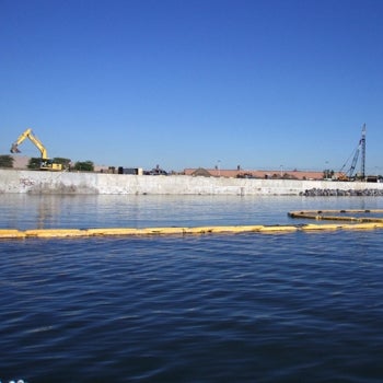 strengthening bulkhead to withstand storm surge