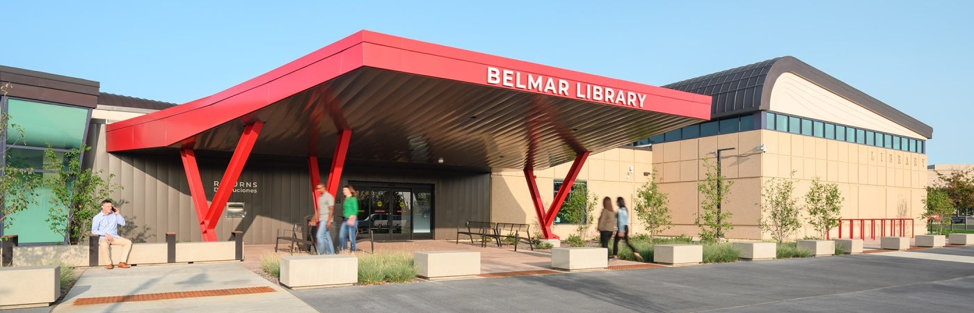 Jefferson County Belmar Public Library entrance