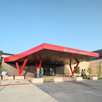 Jefferson County Belmar Public Library entrance