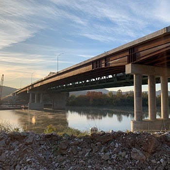 I-64 Kanawha River bridge 