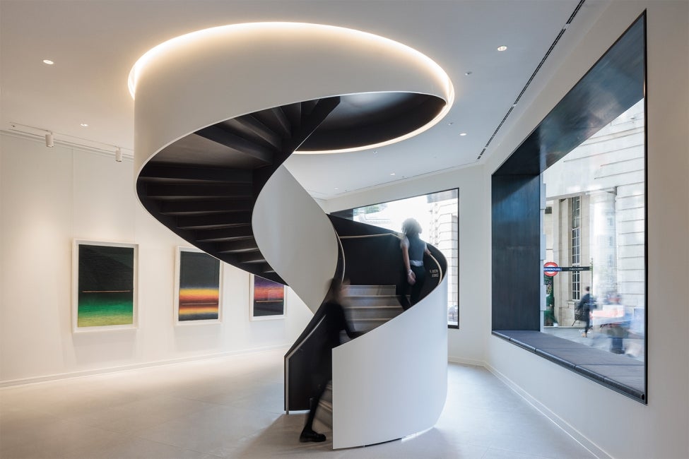 Lucent W1 spiral staircase