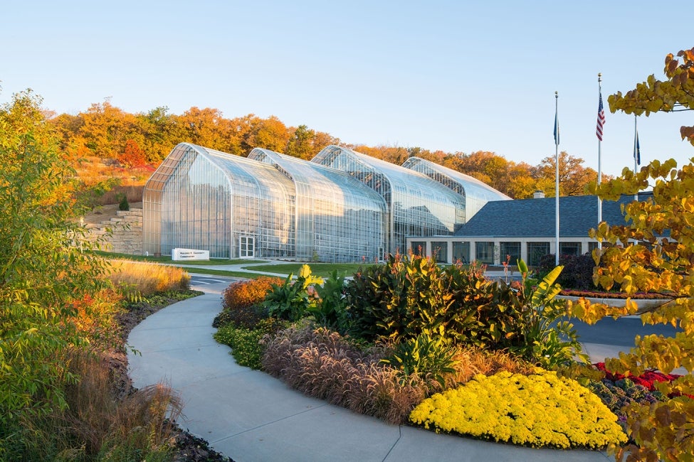 Lauritzen Gardens Conservatory Addition