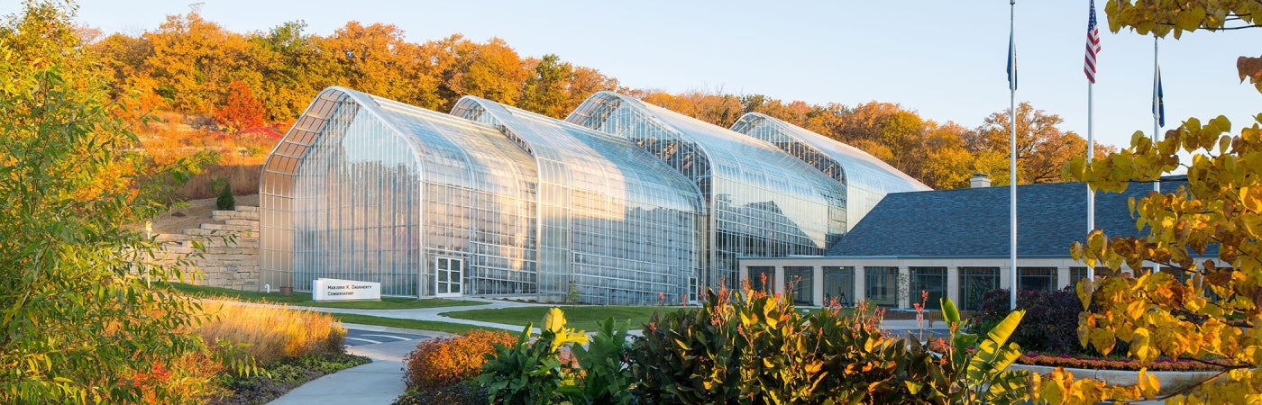 Lauritzen Gardens Conservatory Addition