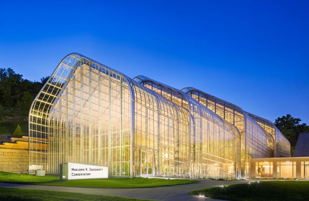 Lauritzen Gardens Conservatory Addition