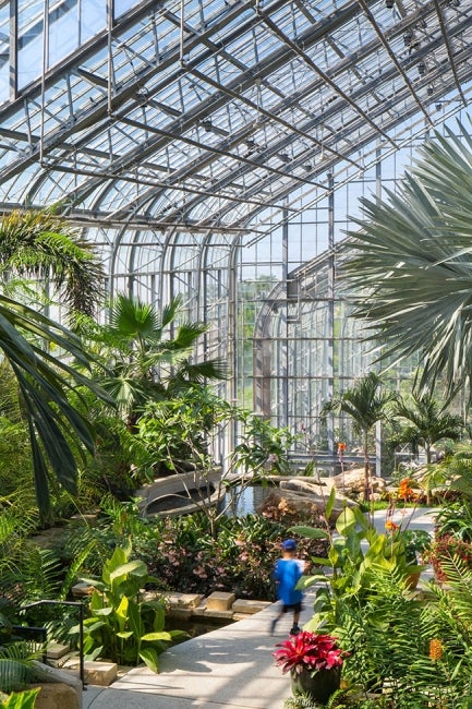 Lauritzen Gardens Conservatory Addition