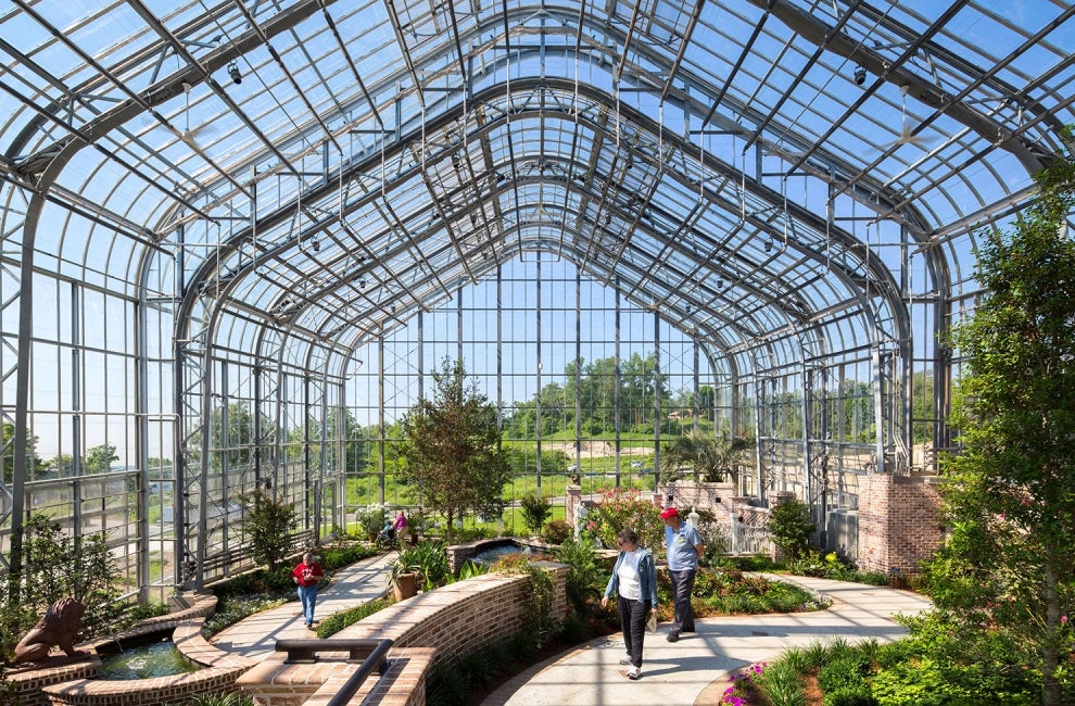 Lauritzen Gardens Conservatory Addition