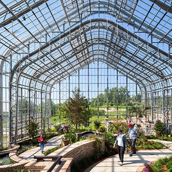 Lauritzen Gardens Conservatory Addition