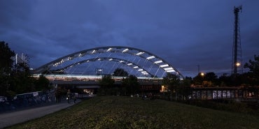 Lower Don bridge riverwalk