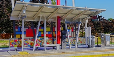 Mill Plain BRT station