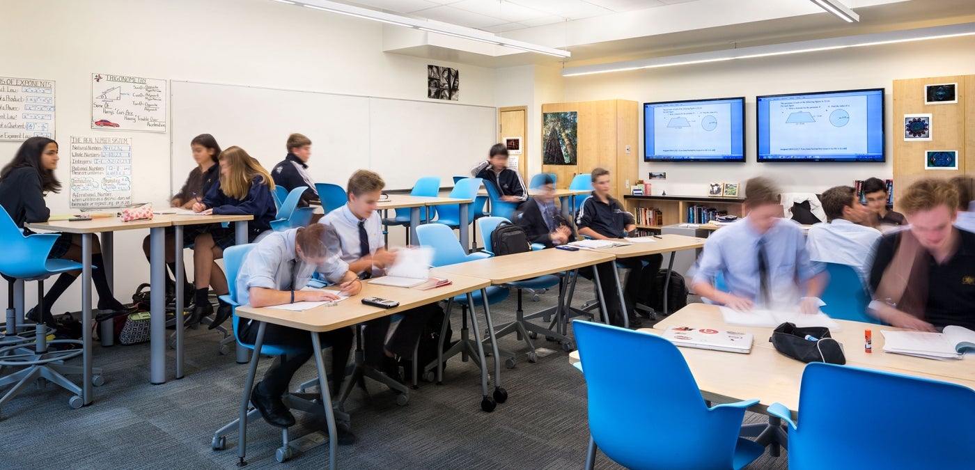 Mulgrave School classroom interior