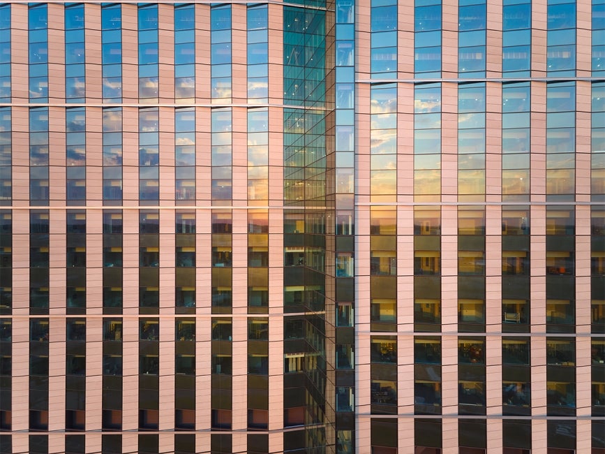 The Ohio State University Wexner Medical Center New Hospital Tower Facade Detail