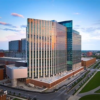 The Ohio State University Wexner Medical Center New Hospital Tower Entrance