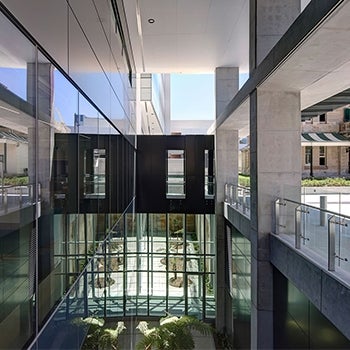 Prince of Wales Hospital, The Bright Alliance Exterior Mezzanine Balcony