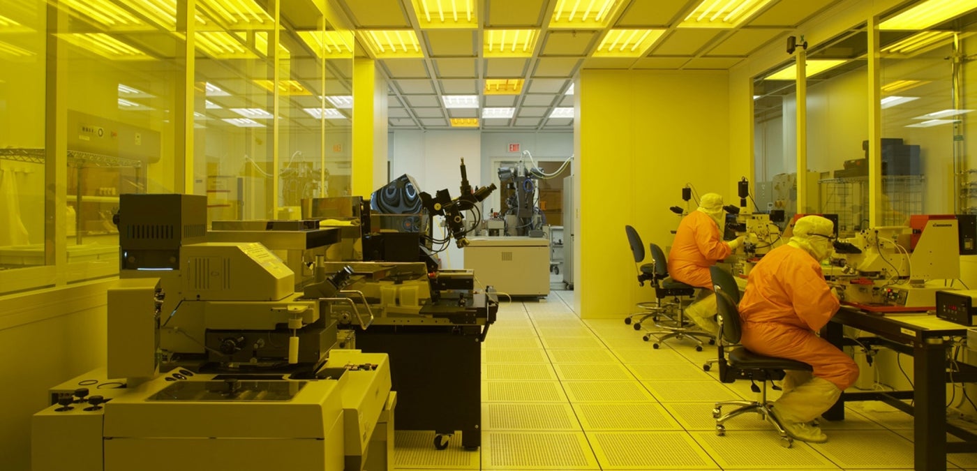 Purdue Birck Nanotechnology Center clean room