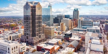 Raleigh skyline