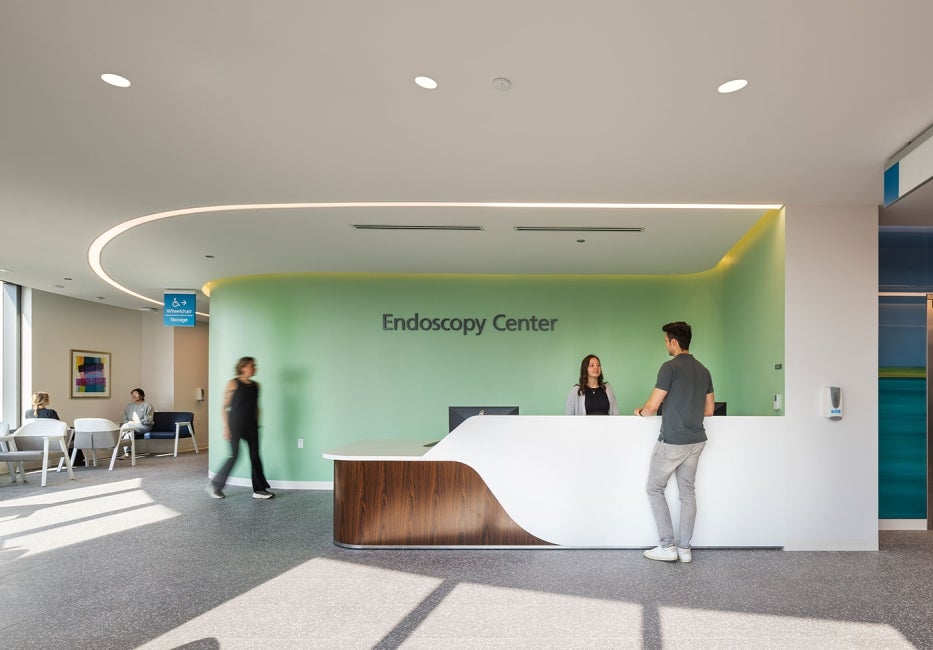 Rush University Medical Center Joan and Paul Rubschlager Building Desk