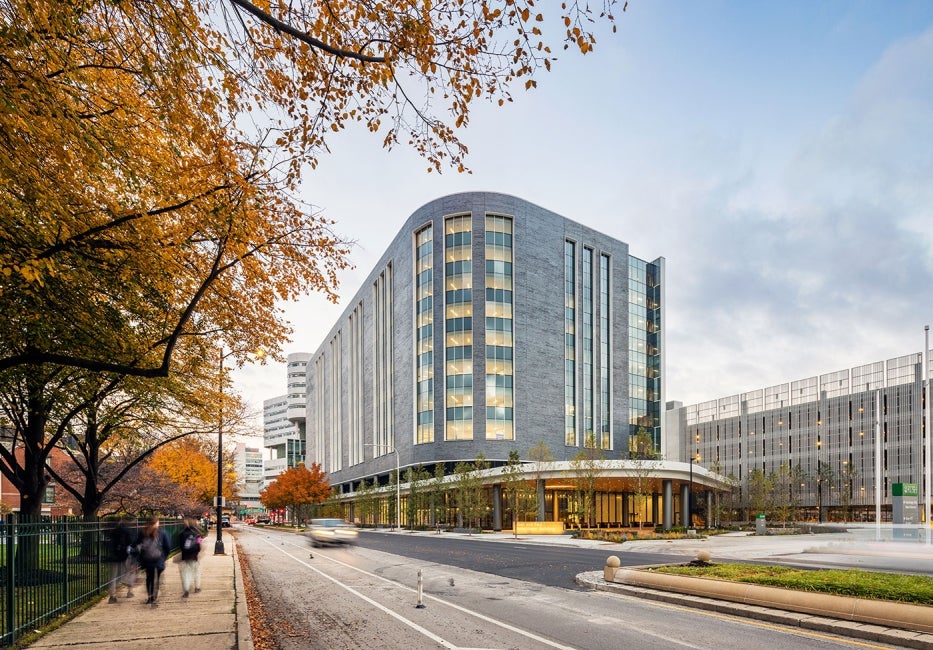 Rush University Medical Center Joan and Paul Rubschlager Building Exterior