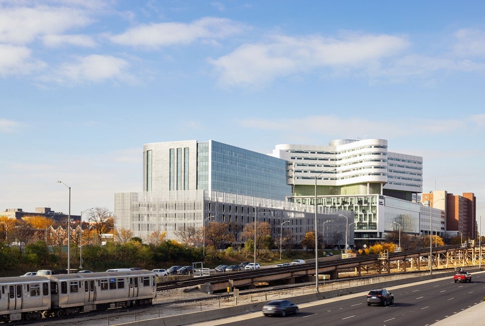 Rush University Medical Center Joan and Paul Rubschlager Building Exterior